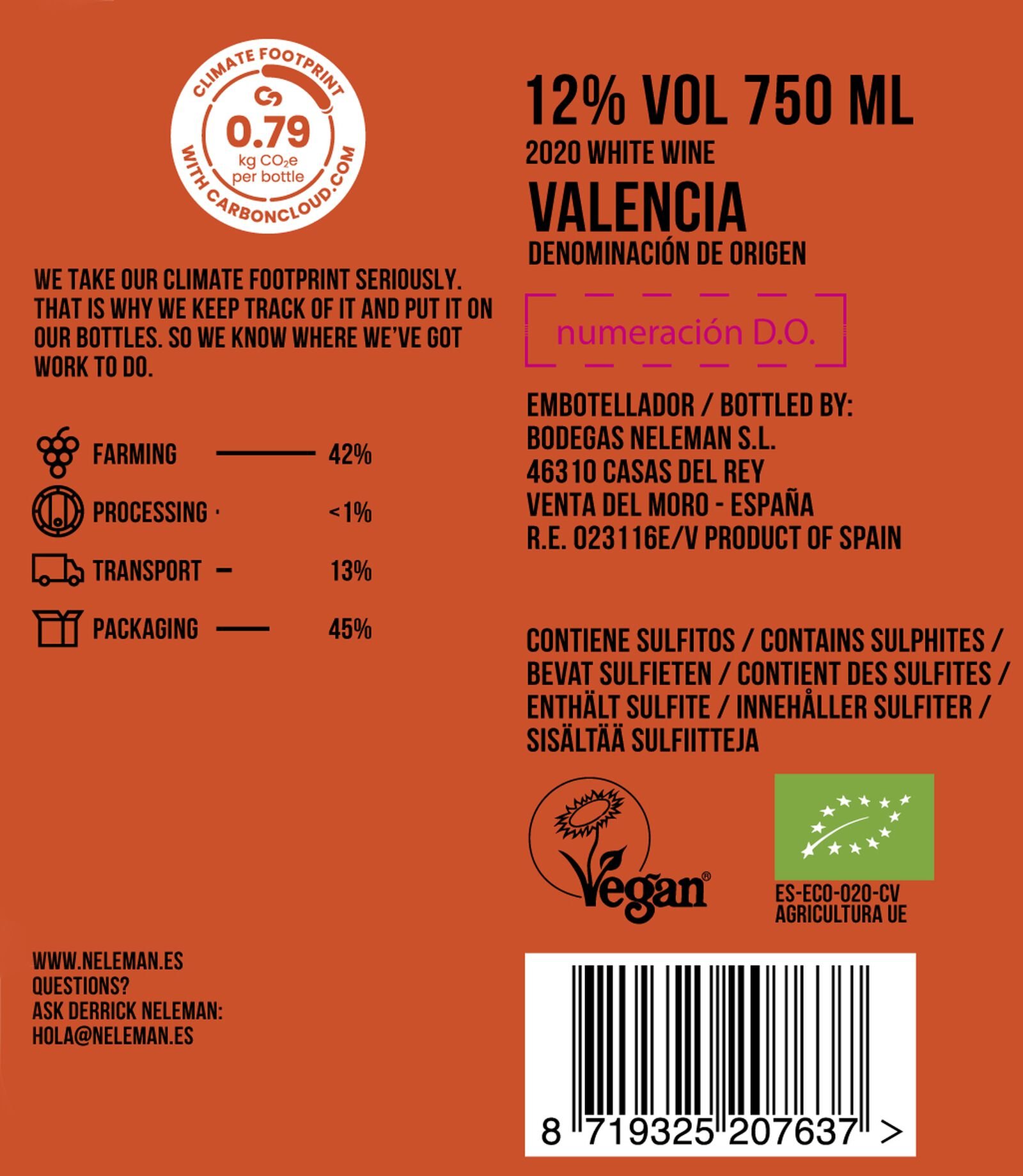 HEMA HEMA Neleman Chardonnay Sauvignon Blanc - 0,75 L