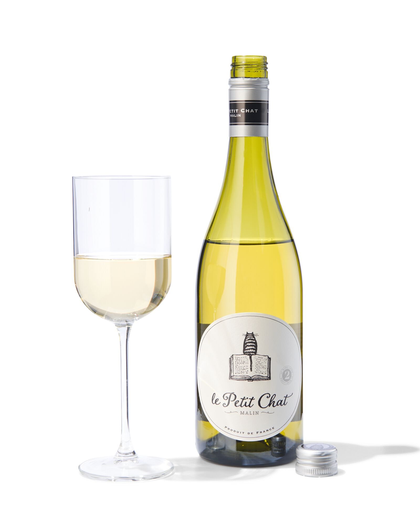 HEMA HEMA Le Petit Chat Malin - Wit - 0,75 L