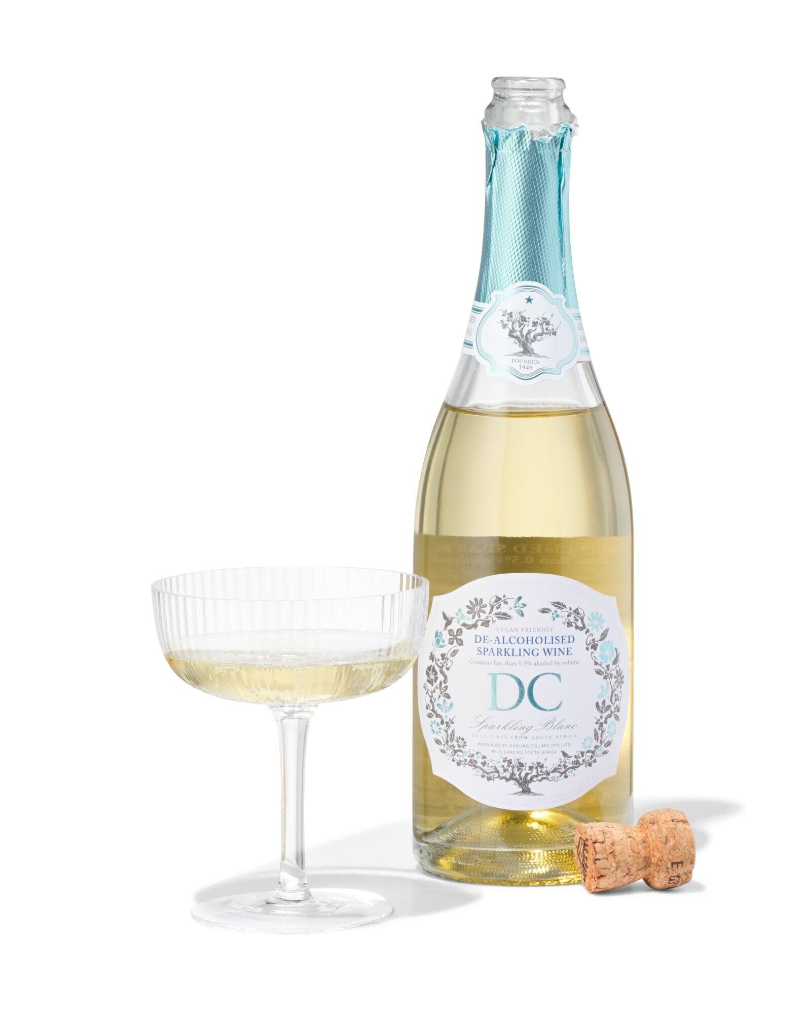 HEMA HEMA Darling Cellars Alcoholvrije Mousserende Sauvignon Blanc 75cl