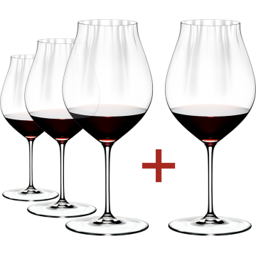 3 Glazen Performance Pinot Noir + 1 Gratis - Riedel