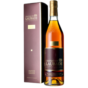 Armagnac - Château de Laubade - Intemporel Hors D'âge 12 Jaar - Geschenkverpakking