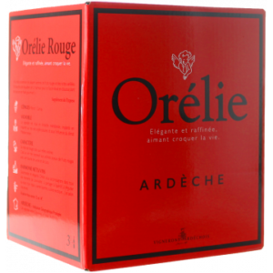 BIB 3L- Le Cube - Orélie Rouge - Vignerons Ardéchois