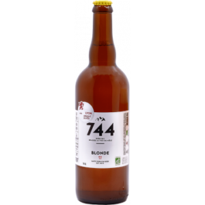 Bier Blonde 75cl - Brouwerij 744