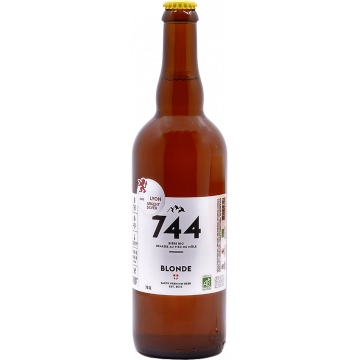 Bier Blonde 75cl - Brouwerij 744
