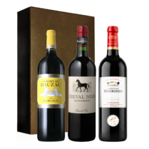 Cadeauset 3 flessen - Bordeaux voor fijnproevers