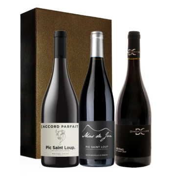 Cadeauset 3 flessen - Languedoc Pic-Saint-Loup - Bestsellers