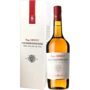 Calvados - Roger Groult - 8 Jaar D'age - Geschenkverpakking