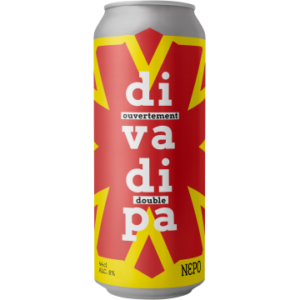 Canette - Bier Double IPA Diva - Brouwerij NEPO - 44 cl