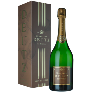 Champagne Deutz - Brut Millésime 2018 - Geschenkverpakking