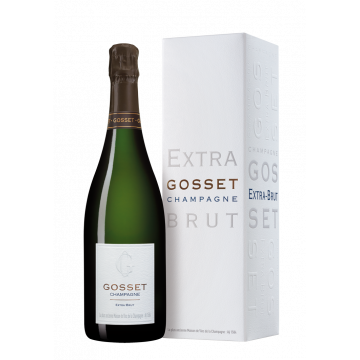 Champagne Gosset - Extra Brut - Met Geschenkverpakking