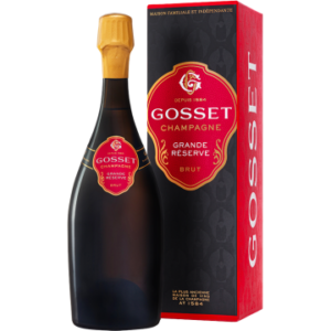 Champagne Gosset - Grande Réserve - Met Geschenkverpakking