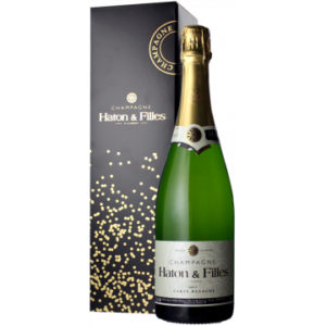 Champagne Haton et Filles - Carte Blanche - Met Geschenkverpakking
