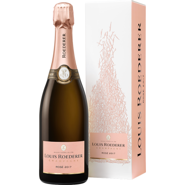 Champagne Louis Roederer - Brut Rosé Millésimé 2017 - Geschenkverpakking