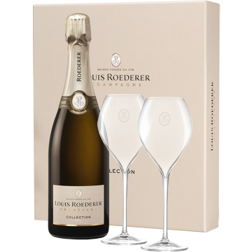Champagne Louis Roederer - Collection 246 - Gift Set 2 Flûtes