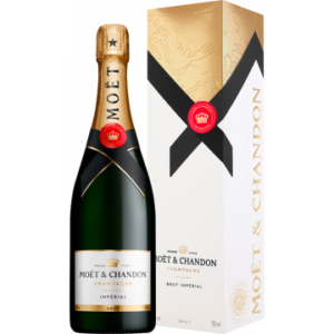 Champagne Moët & Chandon - Brut Impérial - en Geschenkverpakking
