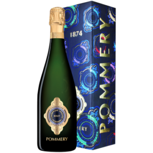 Champagne Pommery - Apanage Brut 1874 - en Geschenkverpakking