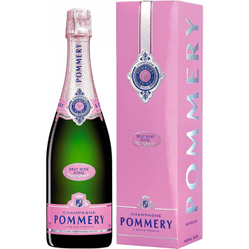 Champagne Pommery - Brut rosé - en Geschenkverpakking