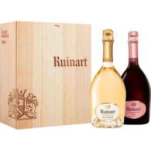 Champagne Ruinart - Blanc de Blancs et Rosé - Gift Set 2 Flessen