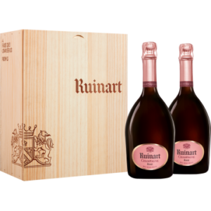 Champagne Ruinart - Brut Rosé - Gift Set 2 Flessen