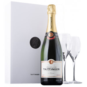 Champagne Taittinger - Prestige - Gift Set 2 Flutes