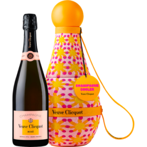 Champagne Veuve Clicquot - Cooler Rosé Carte Jaune - Limited Edition Yinka Ilori