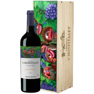 Château l'Hospitalet - Grand Wijn Rouge 2023 - Éd. limitée Hervé di Rosa - Gérard Bertrand
