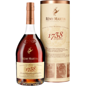 Cognac - Rémy Martin 1738 - Met Geschenkverpakking