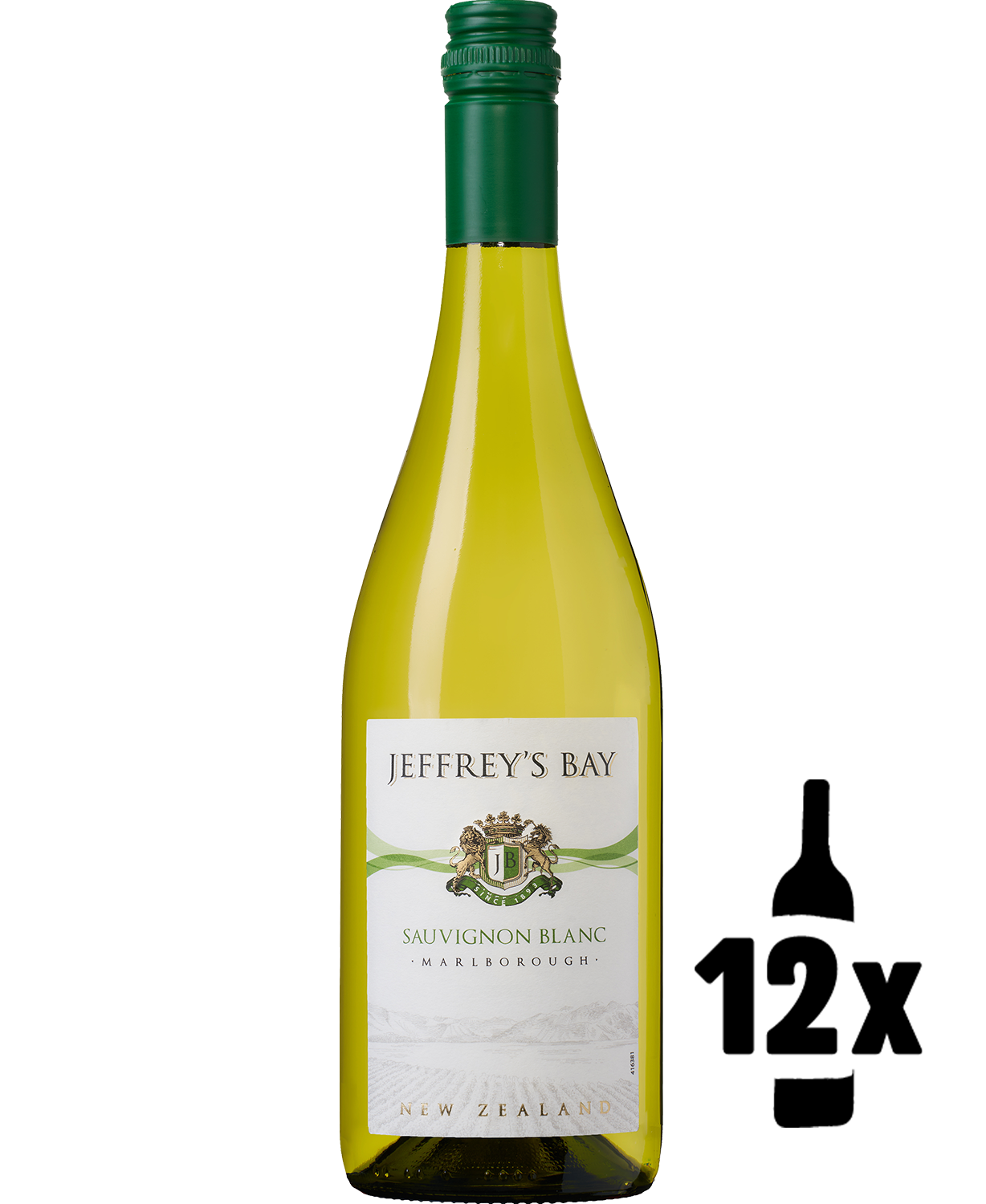 12 flessen Jeffrey's Bay Sauvignon Blanc Voordeelpakket