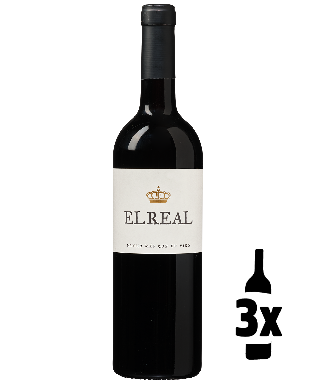 3 flessen El Real Tinto Probeerpakket