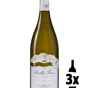 3 flessen Gilles Blanchet Pouilly-Fumé Probeerpakket