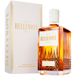 Franse Whisky - Bellevoye - Blanc Finition Sauternes - Geschenkverpakking