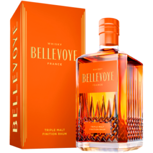 Franse Whisky - Bellevoye - Orange Finition Rum - Geschenkverpakking