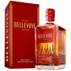 Franse Whisky - Bellevoye - Rouge Finition Grand Cru - Geschenkverpakking