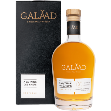 Franse Whisky - Galaad - À la table des chefs - Geschenkverpakking