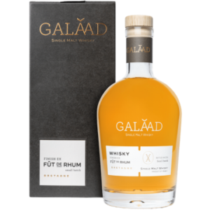 Franse Whisky - Galaad - Finish ex fût de Rum - Geschenkverpakking