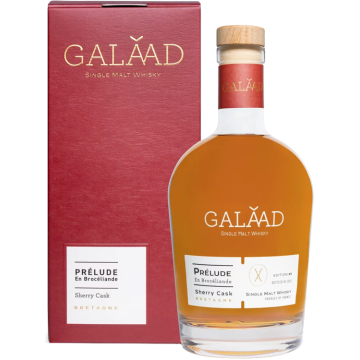 Franse Whisky - Galaad - Prélude en Brocéliande Sherry Cask - Geschenkverpakking