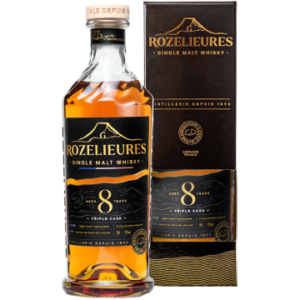 Franse Whisky - Rozelieures - 8 Jaar - Geschenkverpakking
