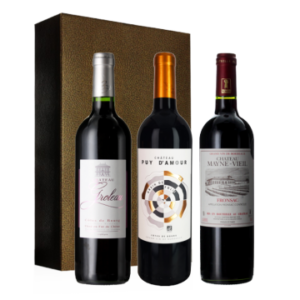 Gift Set 3 Flessen - 2** Hachette 100% Bordeaux