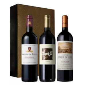 Gift Set 3 Flessen - 90+/100 Parker 100% Bordeaux