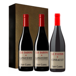 Gift Set 3 Flessen - Jeff Carrel - 2 Darons + 1 Fiston