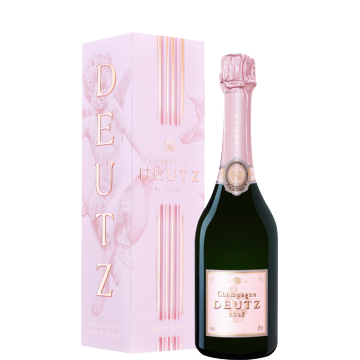 Halve Fles - Champagne Deutz - Brut Rosé - Met Geschenkverpakking