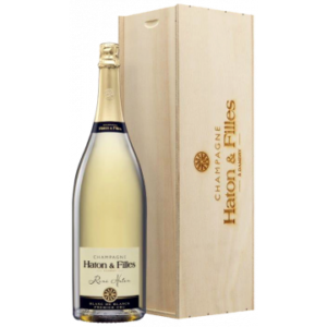 Jéroboam - Champagne Haton & Filles - Cuvée Rene Haton - Blanc de Blancs 1er Cru - Houten Kist