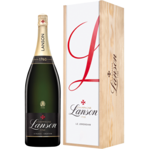 Jéroboam - Champagne Lanson - Le Black Création - Houten Kist