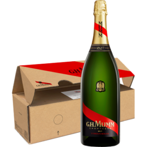 Jéroboam - Champagne Mumm - Cordon Rouge - Geschenkverpakking