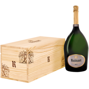 Jéroboam Champagne R de Ruinart Brut - Houten Kist