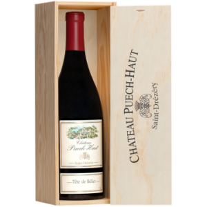 Jéroboam Houten Kist - Tête de Bélier 2022 - Château Puech Haut