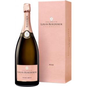 Magnum - Champagne Louis Roederer - Brut Rosé Jaargang 2013 - Luxe Gift Set