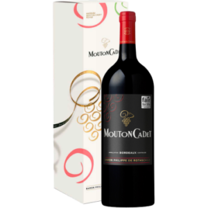 Magnum Mouton Cadet 2023 Met Geschenkverpakking - Baron Philippe de Rothschild