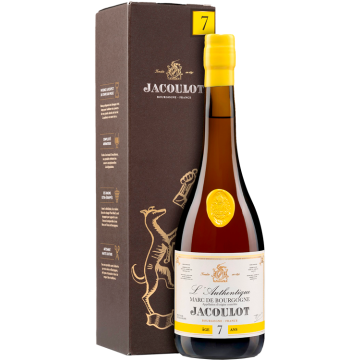 Marc de Bourgogne - Maison Jacoulot « l'Authentique » 7 Jaar - Met Geschenkverpakking