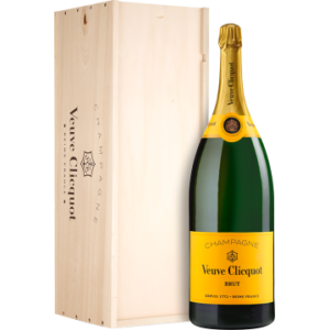 Mathusalem - Champagne Veuve Clicquot - Brut Carte Jaune - Houten Kist